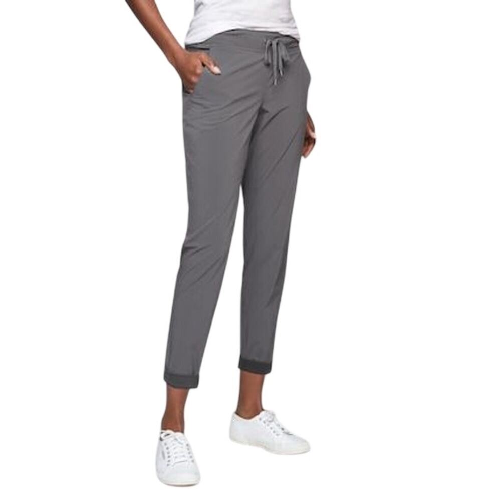 Athleta Women’s Pants Size 4 Midtown Ankle Pants Gray